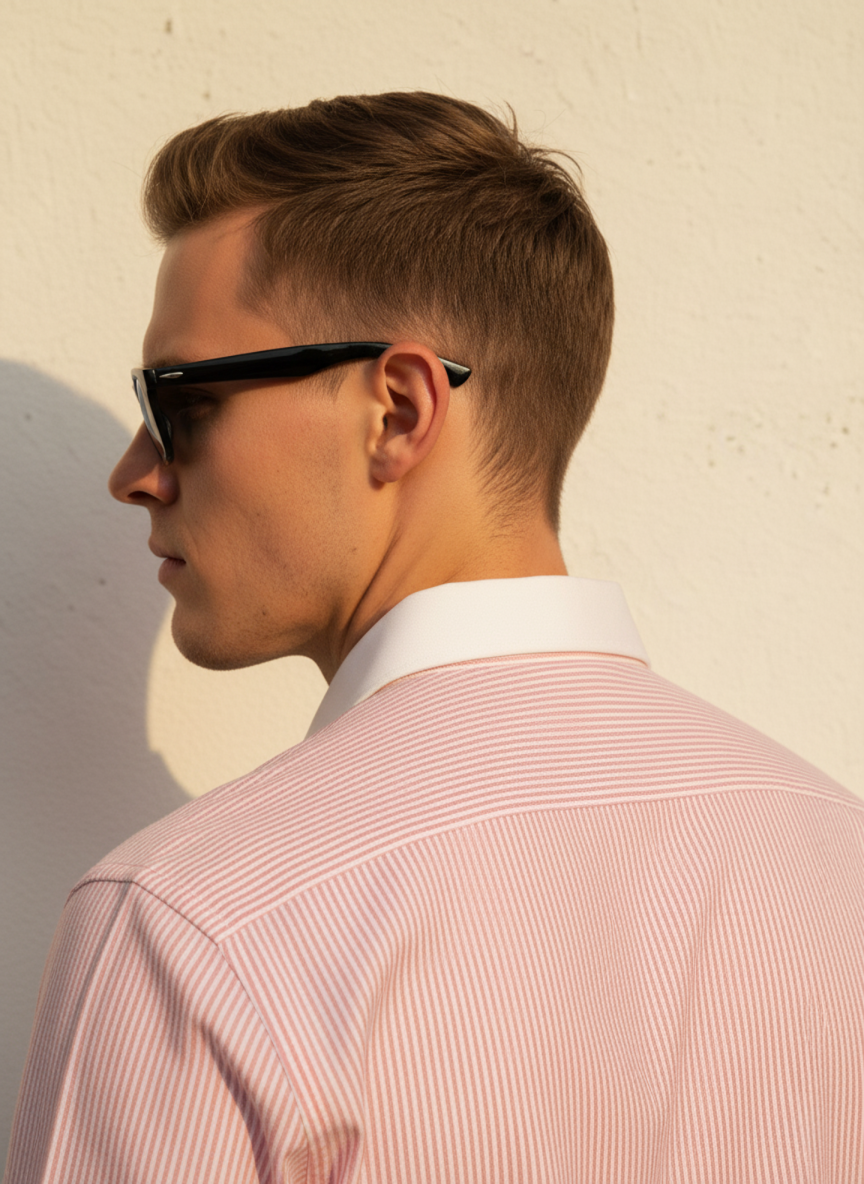 Pink Poise - Stripes Shirt