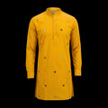Mirrored Mustard Yellow Kurta