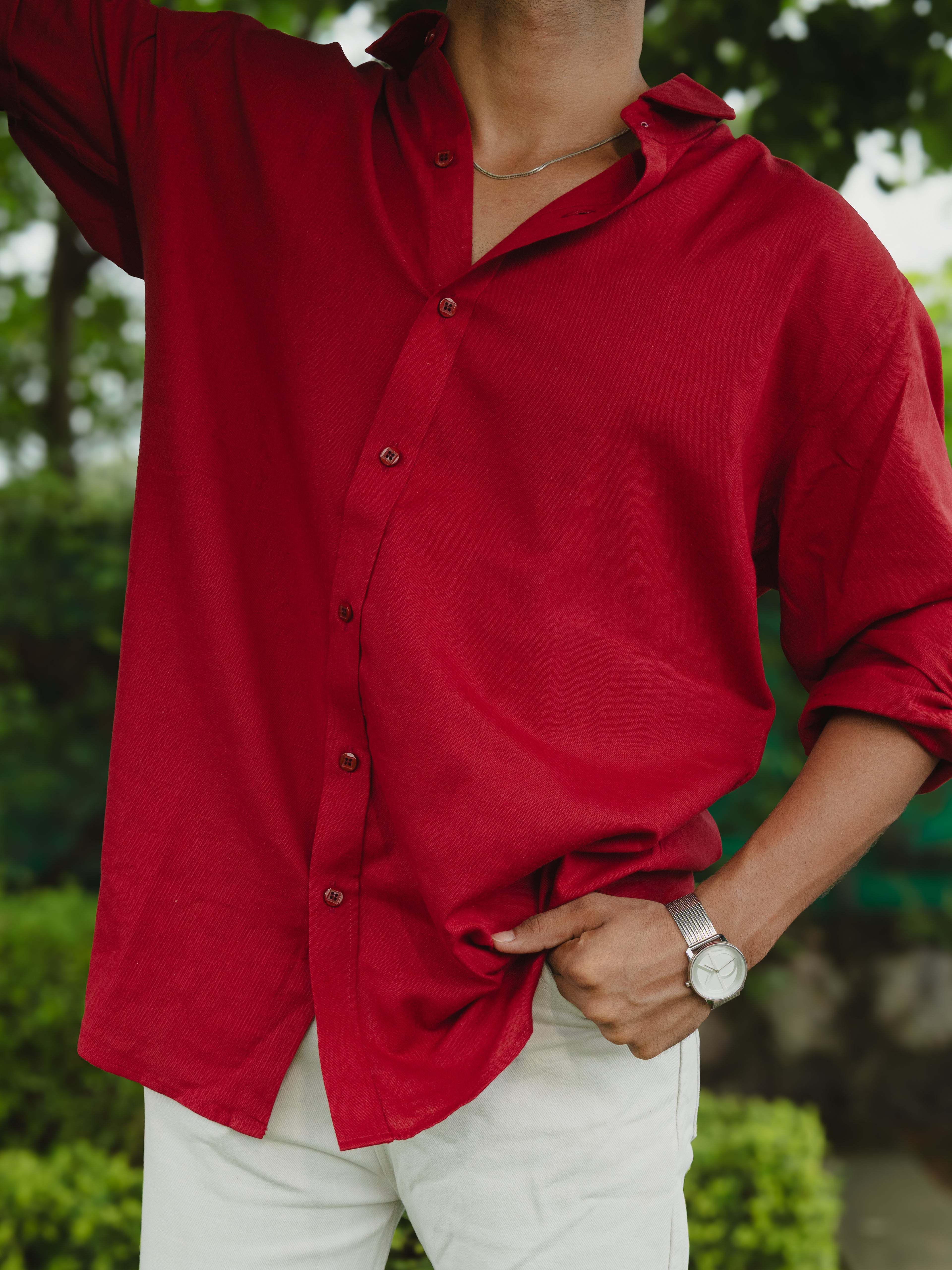 Roots of Life – Hand Painted Shirt
