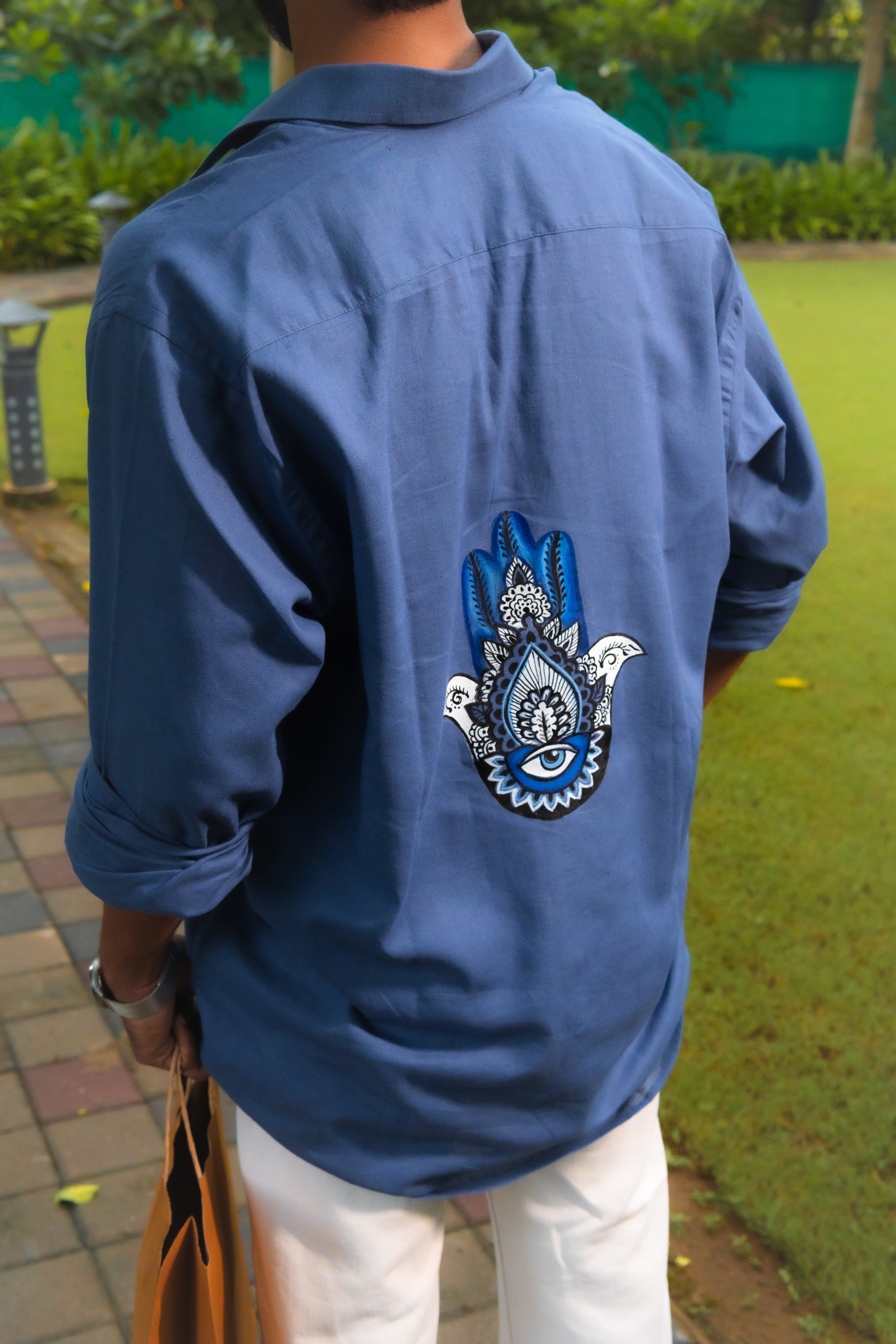 Hand of Grace – Hand Painted Shirt