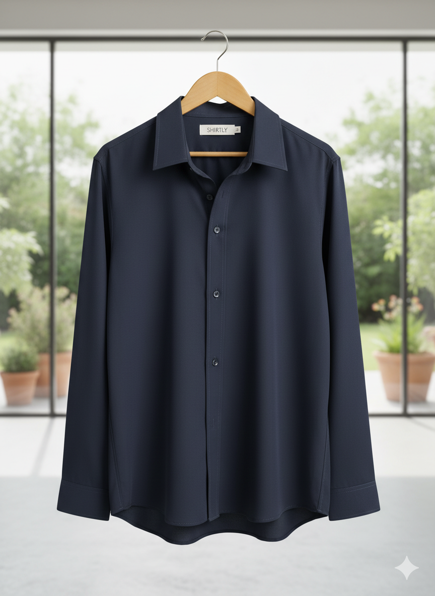 Midnight Poise – Synthetic Shirt