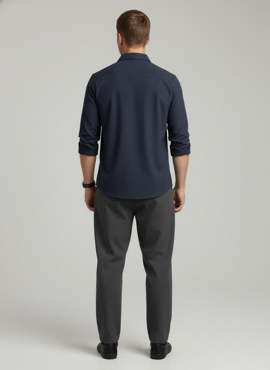 Midnight Poise – Synthetic Shirt