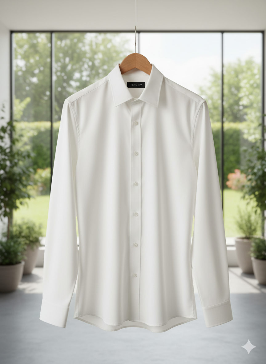 Royal Marron -Synthetic Shirt