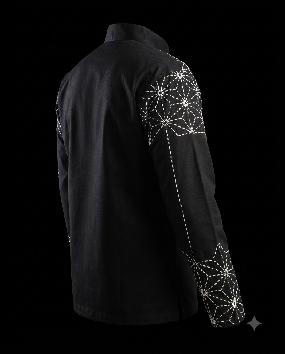 Shadow Bloom Zip Jacket