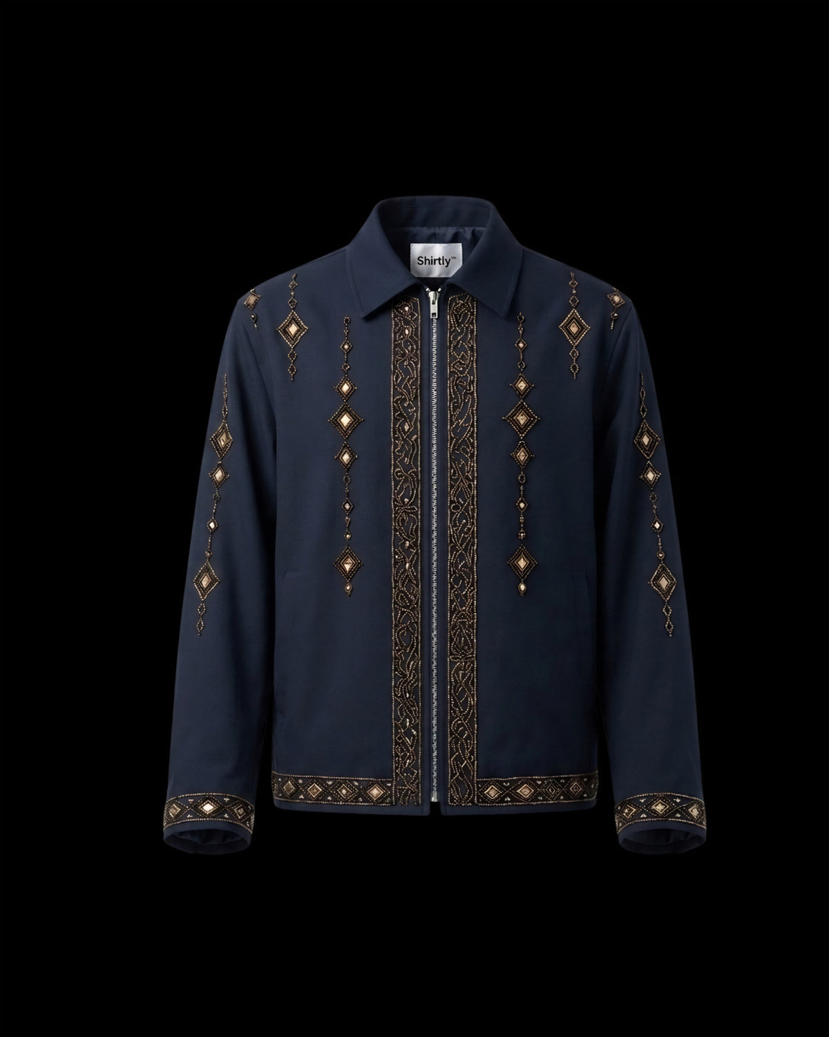 The Aaina Noir Shacket