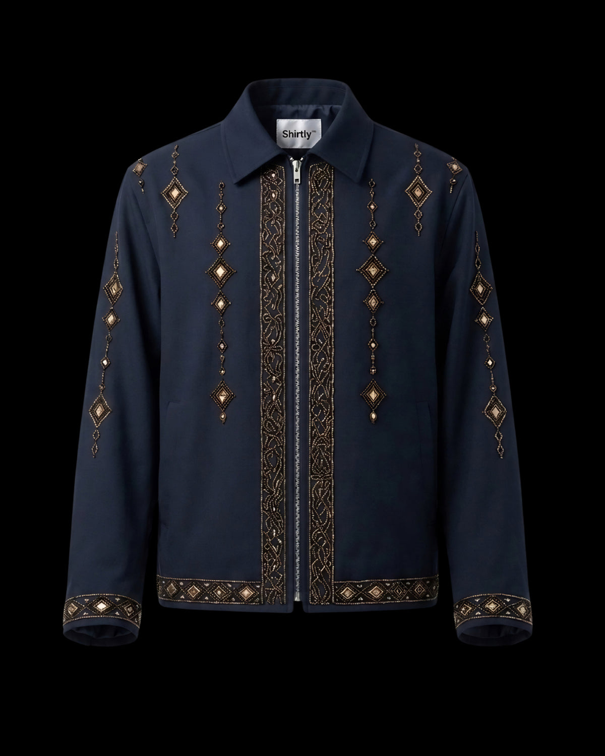 The Aaina Noir Shacket