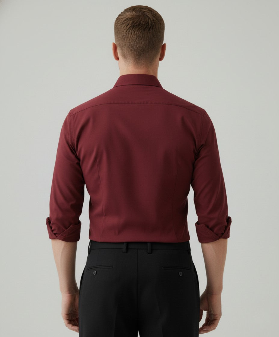 Royal Marron - Synthetic Shirt
