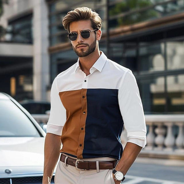 Casual Daily wear Brown shirt for men