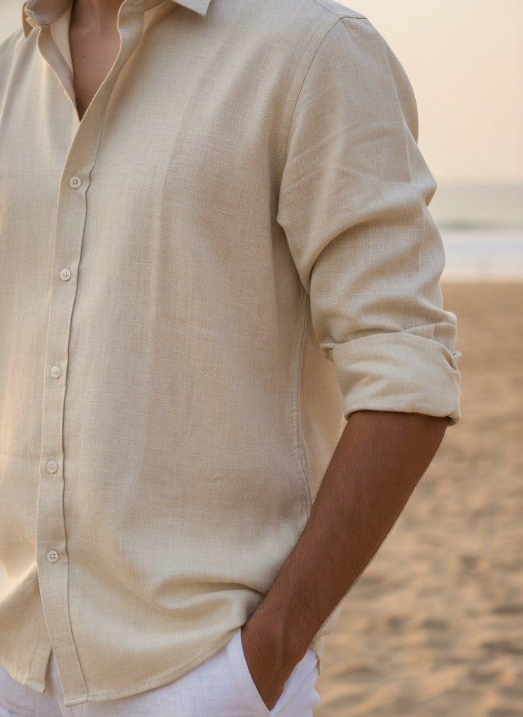 Sandy Dune - Linen Blend Shirt