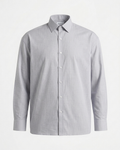 Cloud Grey - Linen Blend Shirt